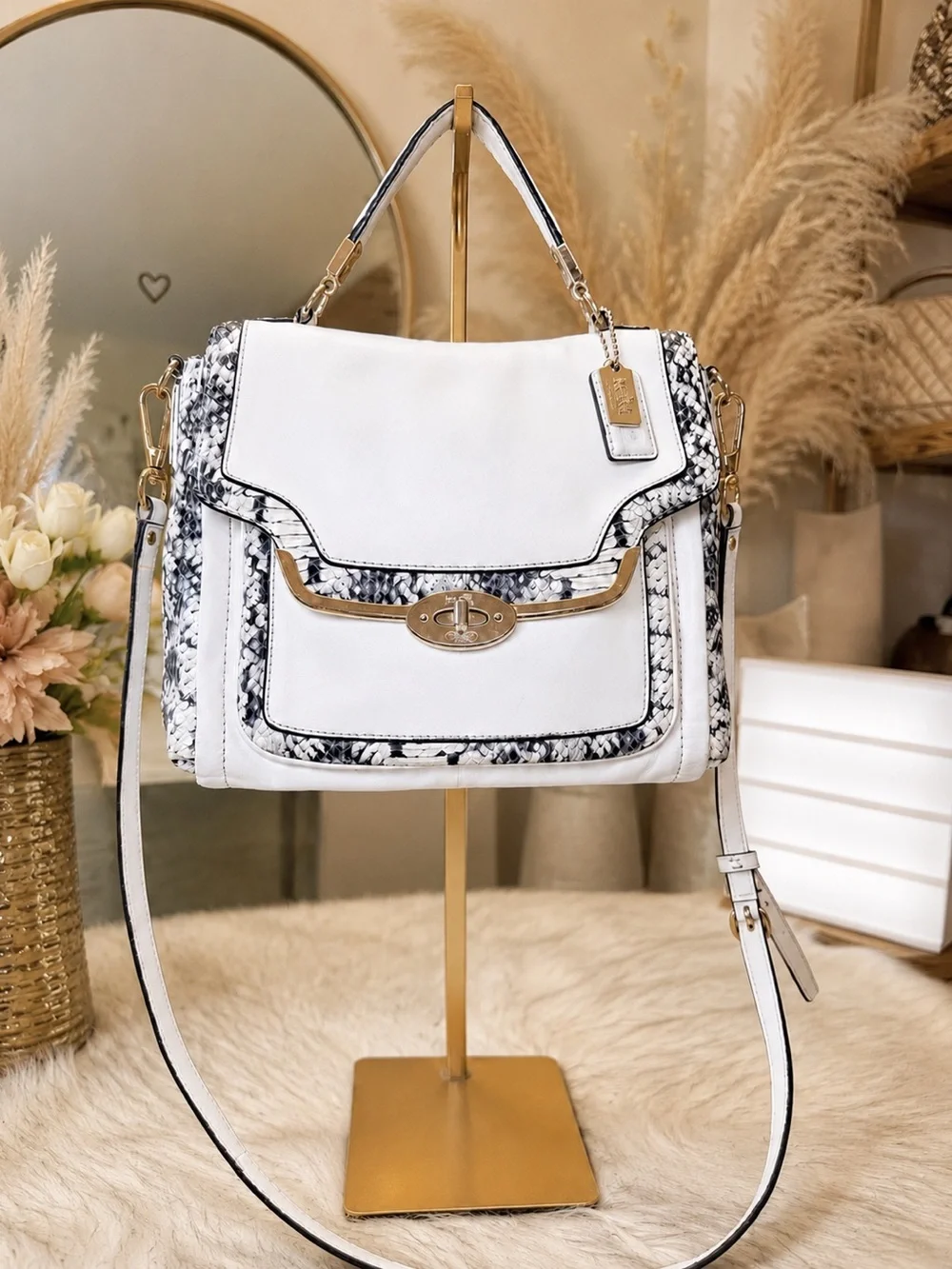 Coach Madison Small Sadie Flap Satchel